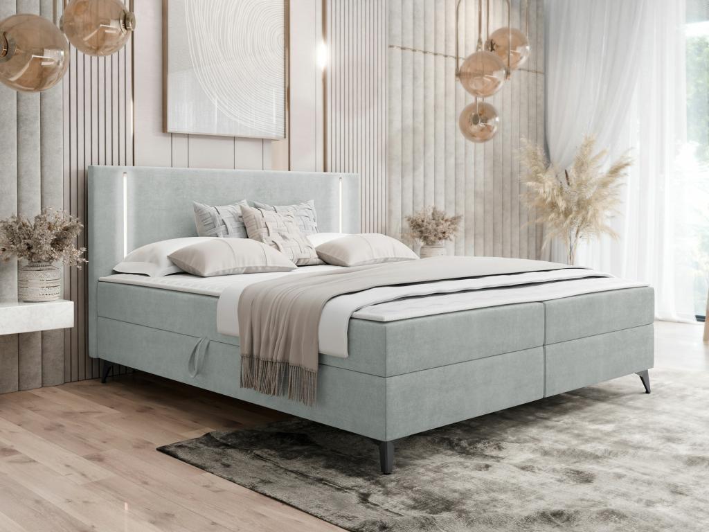 Letto grigio, 145 x 207 cm