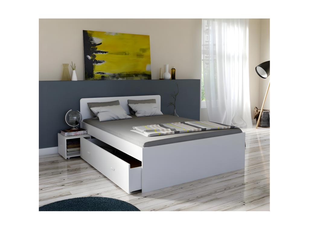 Letto bianco