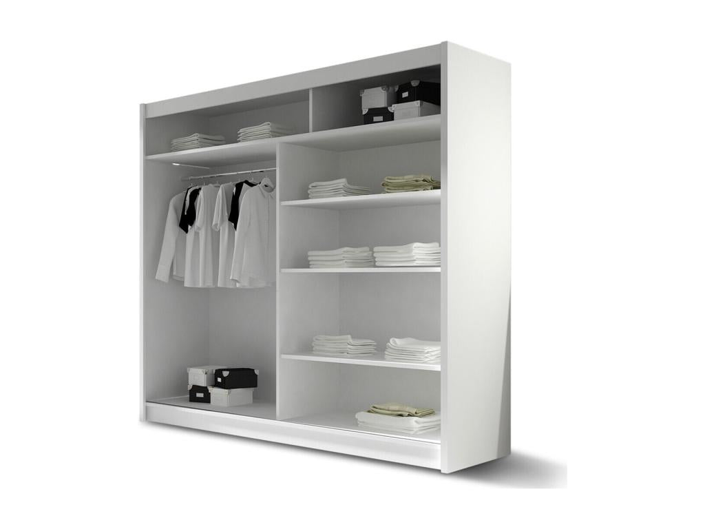 Armadio nero, 215 x 180 x 58 cm