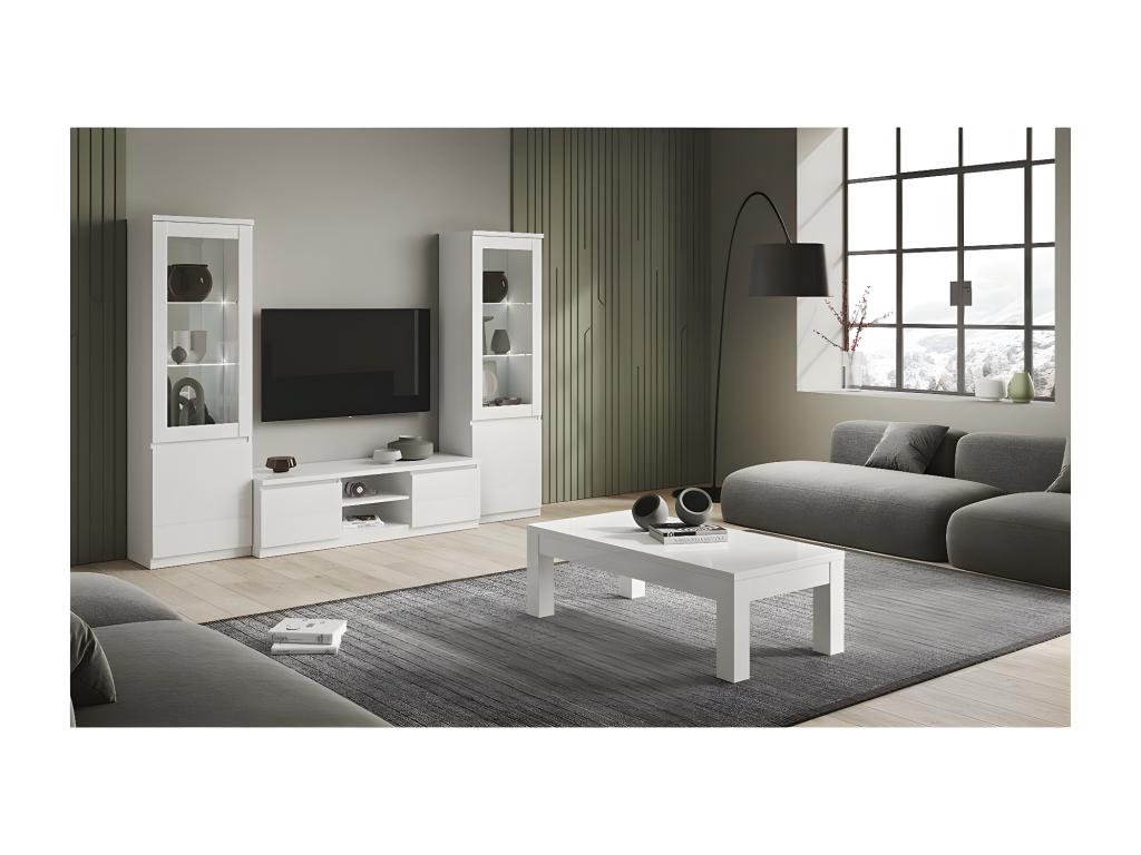 Tavolino da caffè bianco