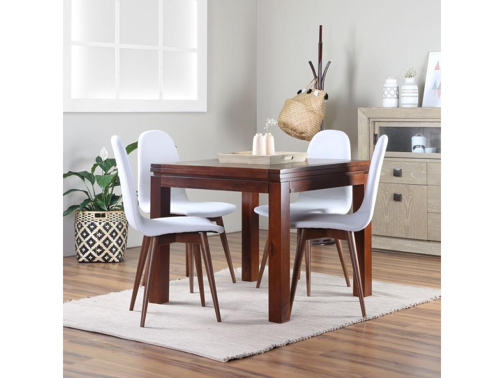 Tavolo allungabile marrone