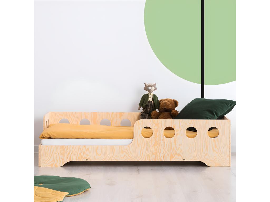 Base per letto leggera naturale