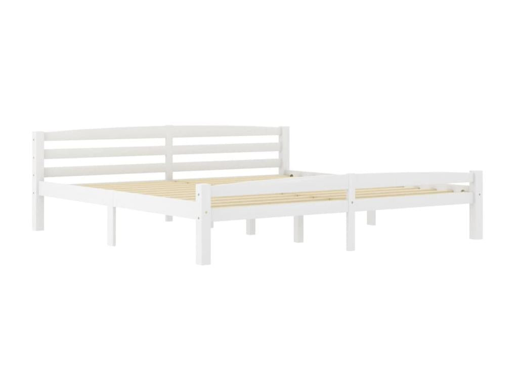 Letto in legno massello di pino bianco