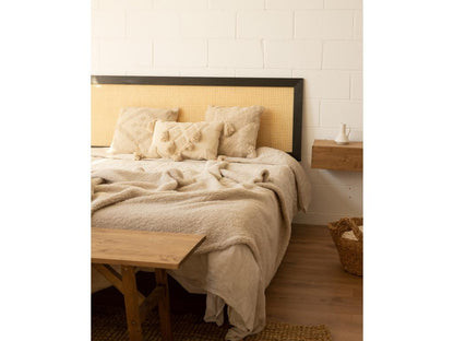 Testiera nera, 100 x 60 cm