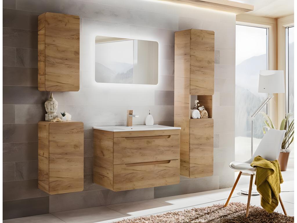 Mobile bagno marrone