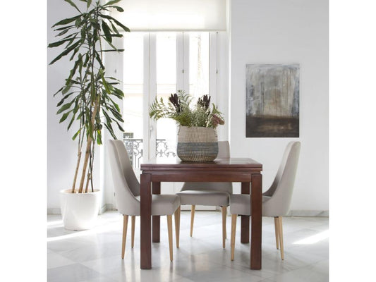 Tavolo allungabile marrone