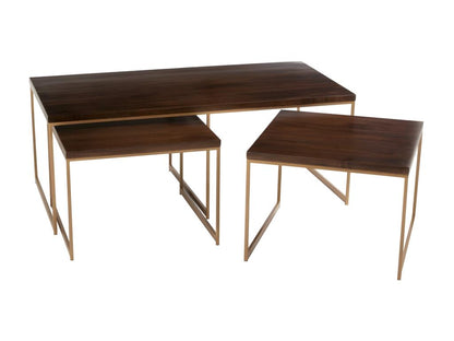 Tavolino da caffè marrone