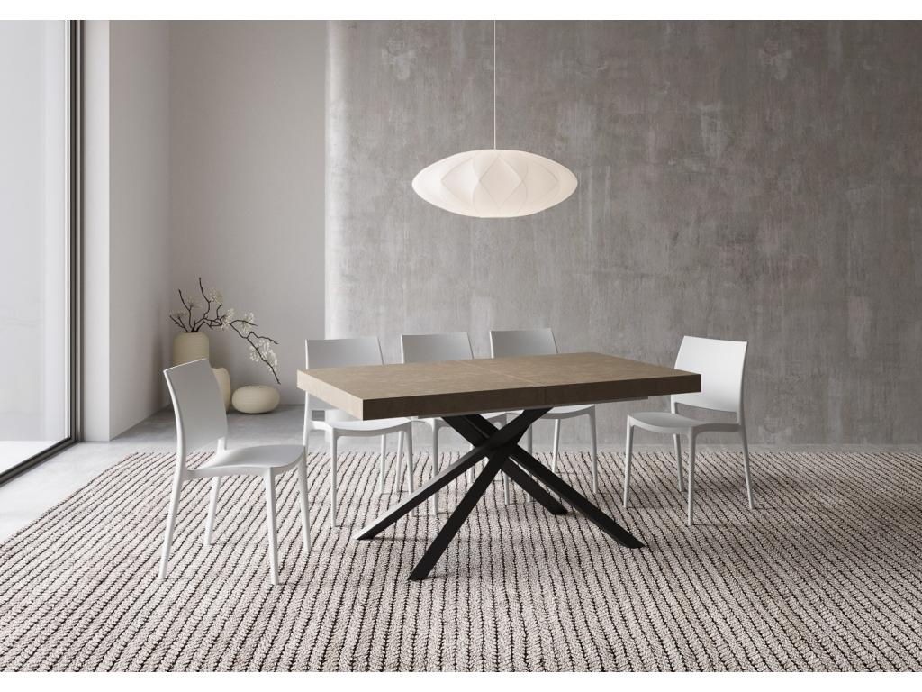 Tavolo allungabile marrone