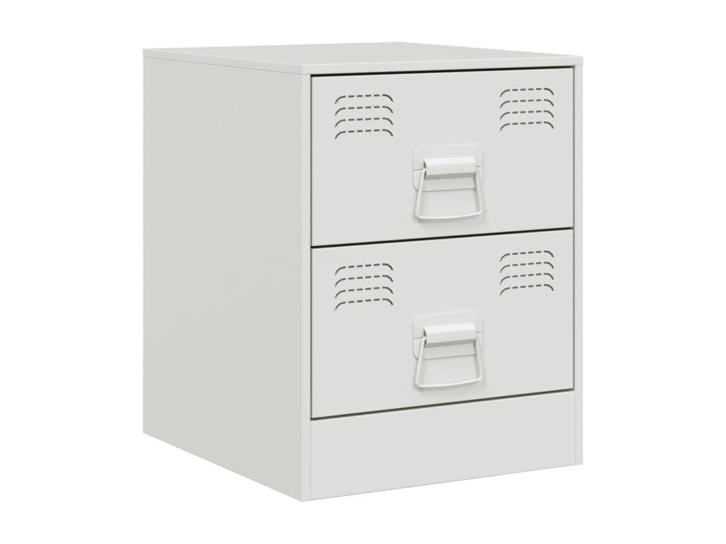 Tavolo in acciaio multicolore, 34,5 x 39 x 44 cm