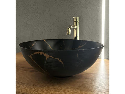 Mobiletto da bagno nero