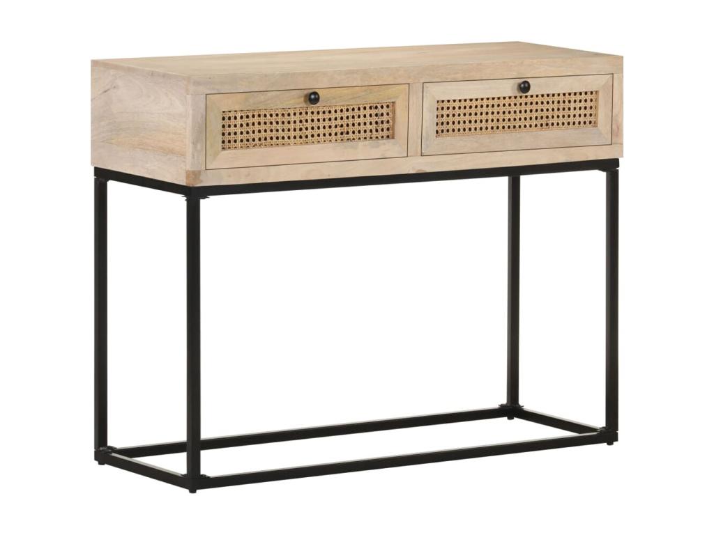 Tavolo consolle bianco, 100 x 35 x 76 cm