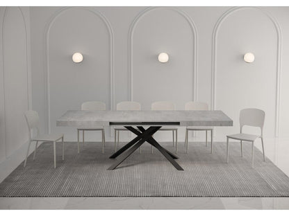 Tavolo estensibile grigio