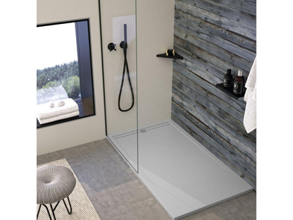 Piatto doccia grigio chiaro, 130 x 90 cm