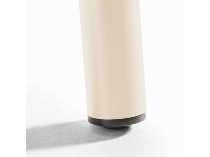 Tavolo in acciaio avorio