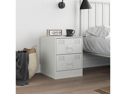 Tavolo in acciaio multicolore, 34,5 x 39 x 44 cm