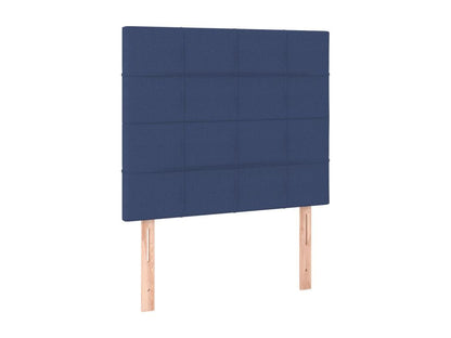 Set di 2 letti in tessuto blu, 80 x 5 x 78/88 cm