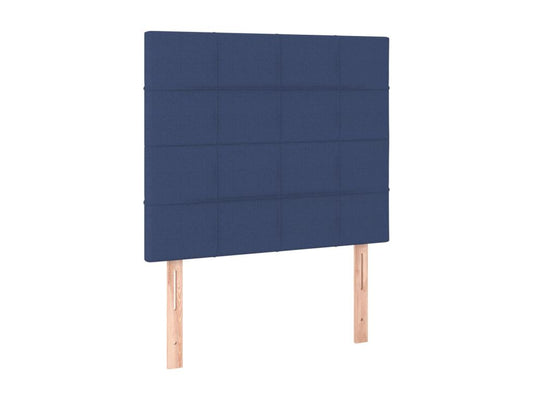 Set di 2 letti in tessuto blu, 80 x 5 x 78/88 cm