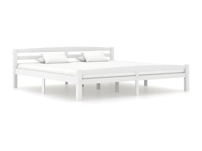 Letto in legno massello di pino bianco