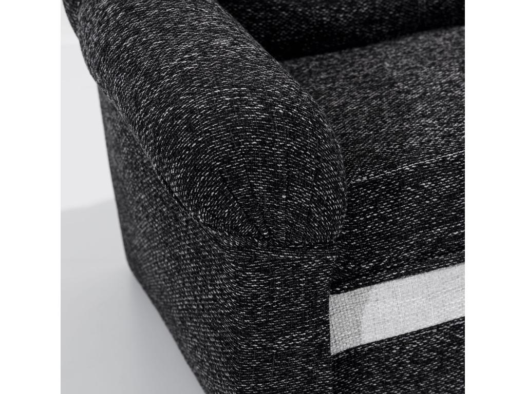 Divano in velluto blu