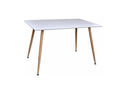 Tavolo bianco, 75 x 120 cm