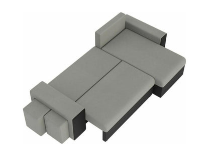 Divano nero, 256 x 139 x 80 cm