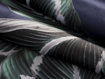 Testiera in velluto multicolore, 200 x 8 x 120 cm