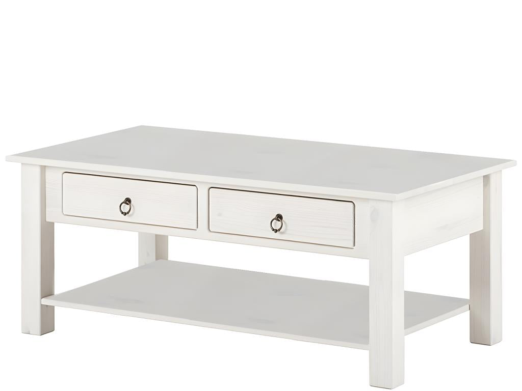 Tavolino da caffè bianco