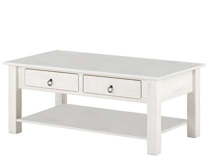 Tavolino da caffè bianco