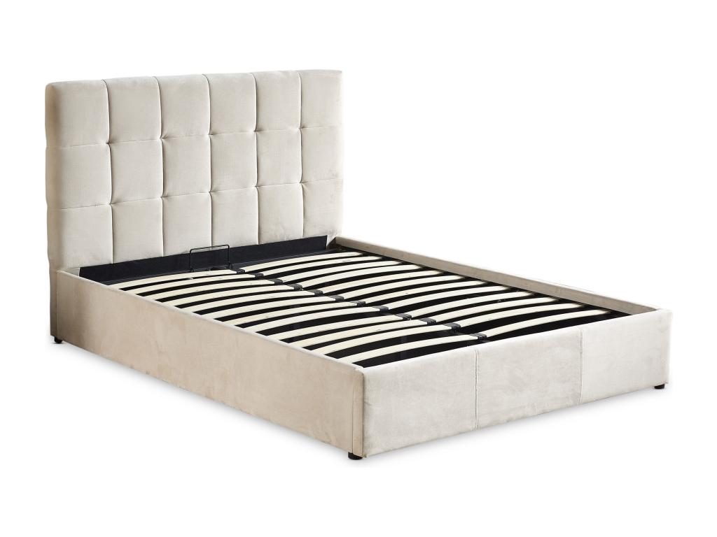 Rete per letto reclinabile beige, 180 x 200 cm