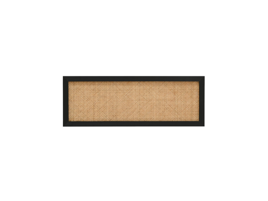 Testiera nera, 100 x 60 cm