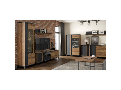 Credenza in metallo marrone