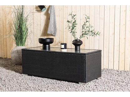 Tavolo nero, 50 x 120 cm