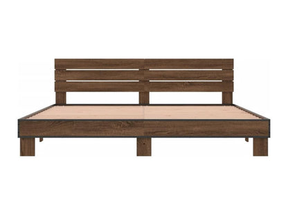 Struttura letto in legno ingegnerizzato marrone, 180 x 200 cm