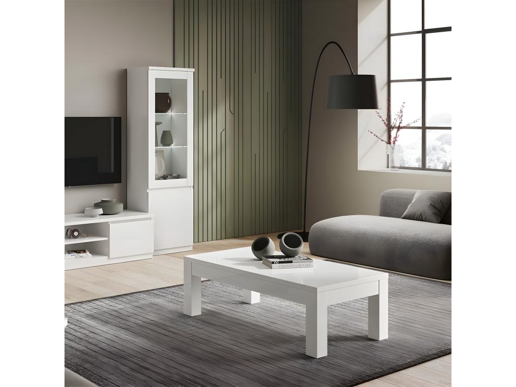 Tavolino da caffè bianco