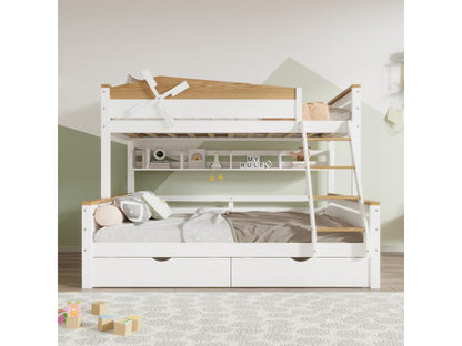 Testiera in MDF bianco, 2 x 90 x 200 cm