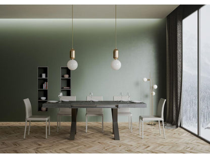 Tavolo estensibile grigio