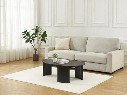 Tavolino da caffè nero