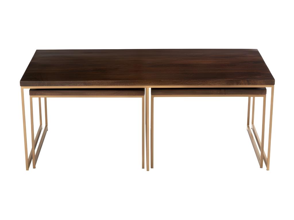 Tavolino da caffè marrone