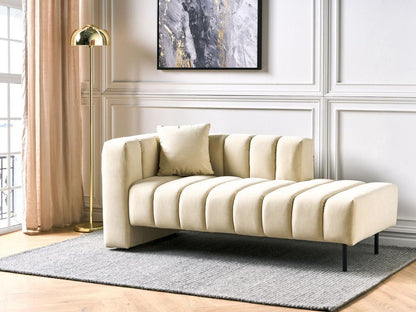Chaise longue bianca