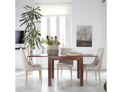 Tavolo allungabile marrone