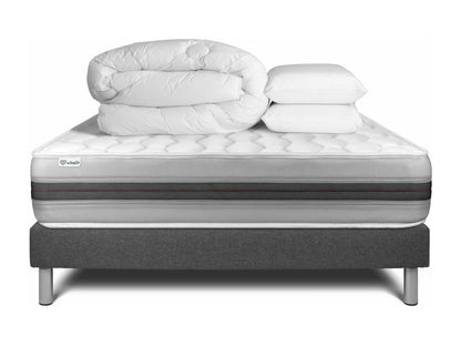 Base per letto grigia, 140 x 190 cm