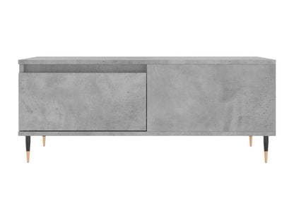 Tavolino da caffè in legno ingegnerizzato grigio, 90 x 50 x 36,5 cm