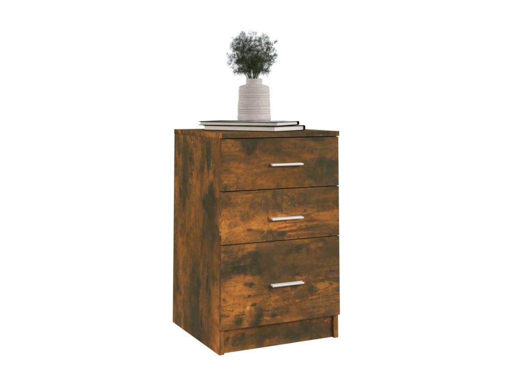 Tavolo in legno ingegnerizzato marrone, 40 x 40 x 63 cm