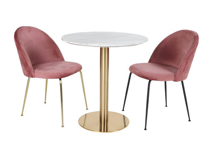 Tavolo MDF oro/grigio