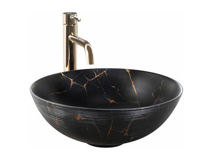 Mobiletto da bagno nero