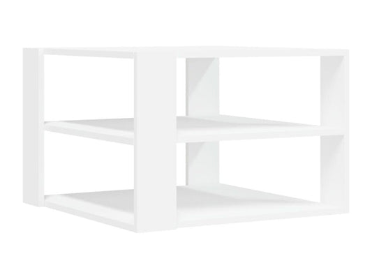 Tavolino da caffè in legno ingegnerizzato bianco