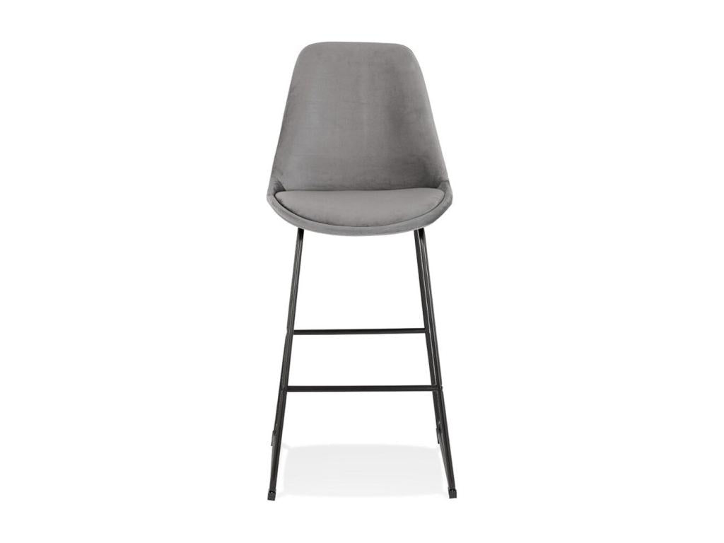 Sgabello da bar grigio