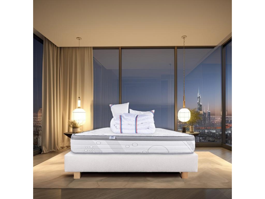 Rete per letto reclinabile beige, 140 x 200 cm