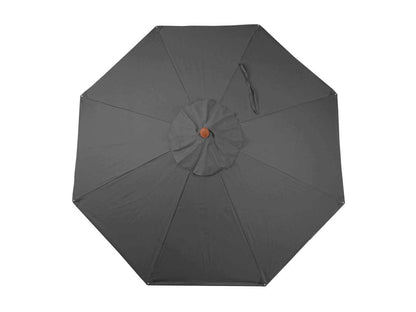 Telo per ombrellone da giardino grigio antracite