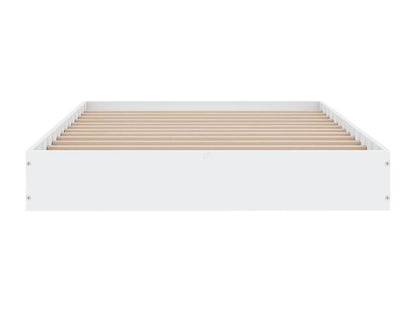Struttura letto in legno ingegnerizzato bianco, 100 x 200 cm
